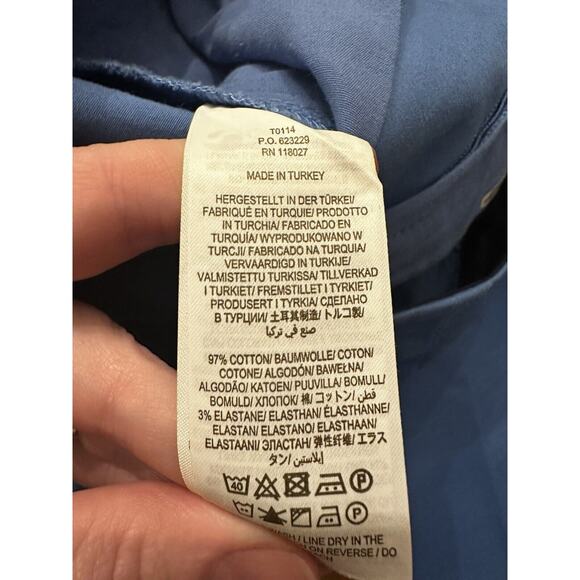 Boden Pants Women’s Size 2 Blue Solid Pockets Career Coastal Slacks Trousers - Picture 7 of 15